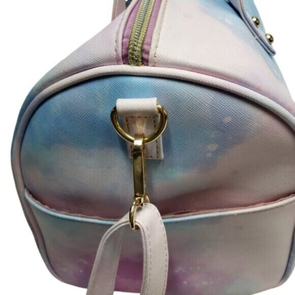 Under One Sky Unicorn Small Duffle Overnight Weekend Bag Pastel - Picture 5 of 15